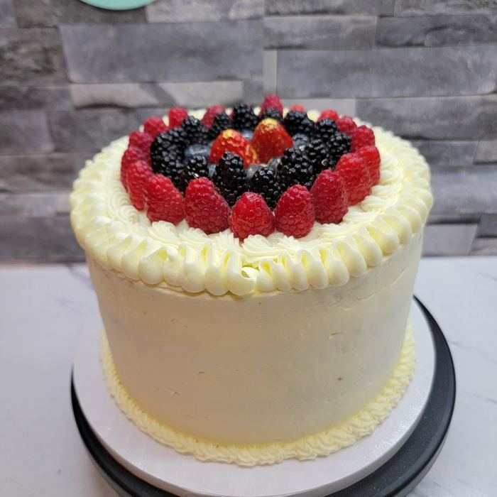 Mixed Berries Cake