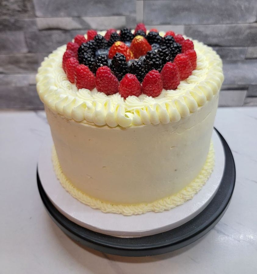 Mixed Berries Cake